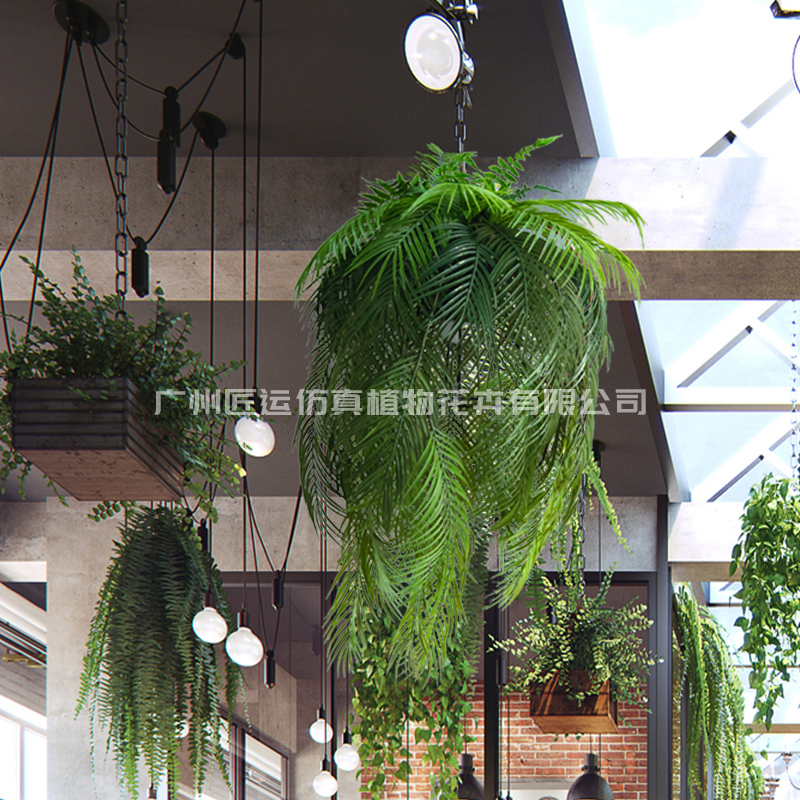 仿真垂吊植物